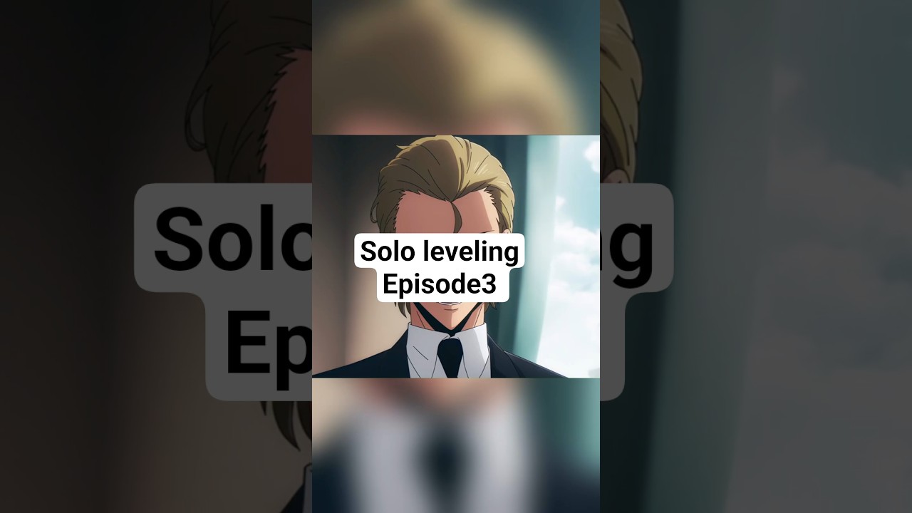 Solo Leveling: Episode 3- Ready player 1