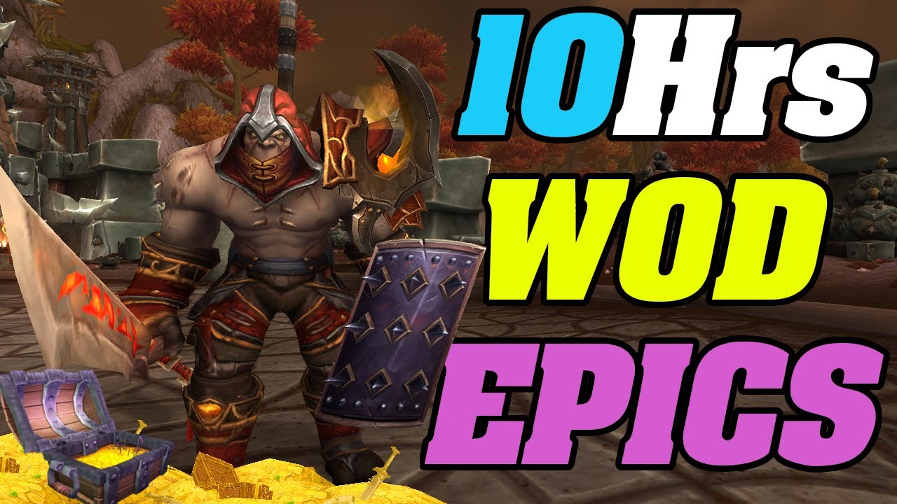I Farmed INSANE WOD Epics For 10 HOURS!! | WoW 9.2