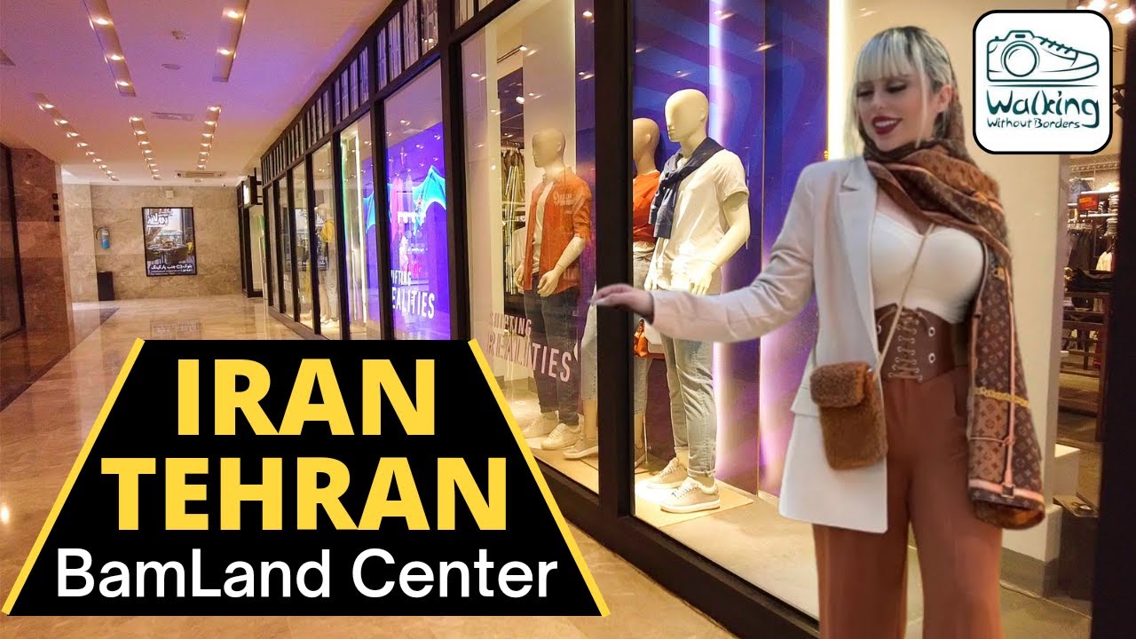 IRAN - Walking in BamLand Shopping Mall in Tehran City