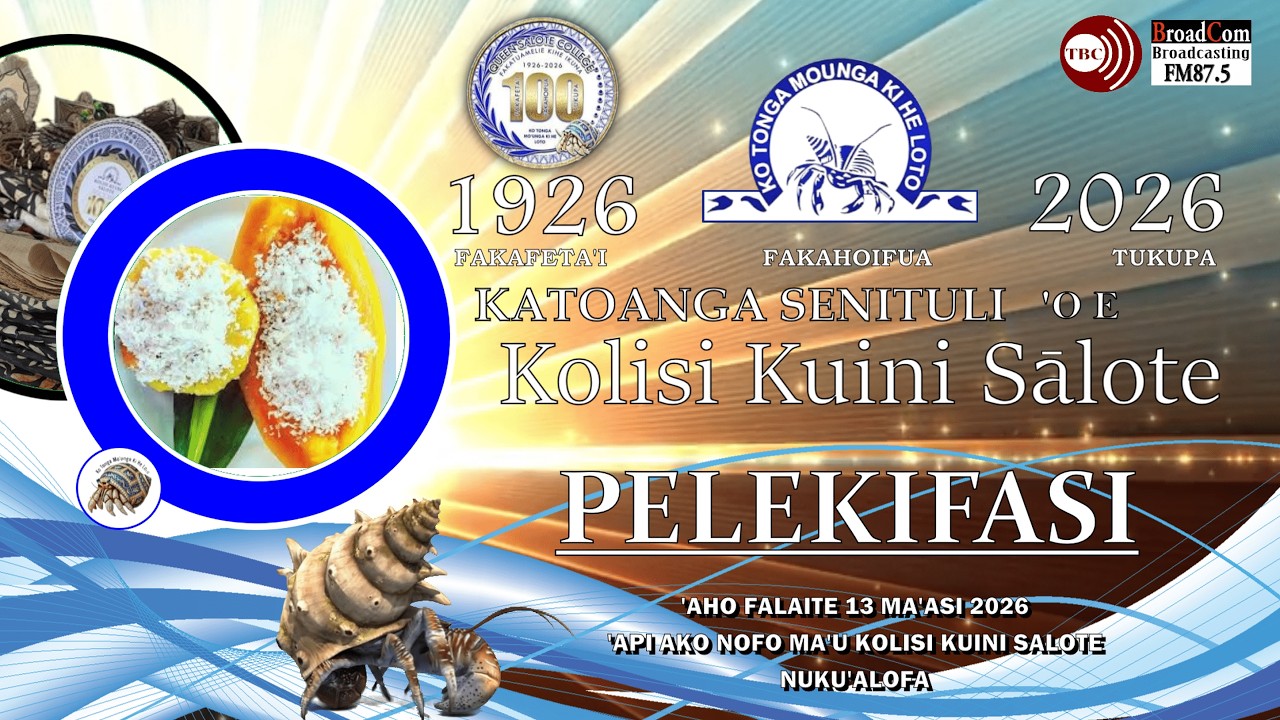 PRAYER BREAKFAST (KATOANGA SENITULI 'O E KOLISI KO KUINI SALOTE)13TH MARCH 2026