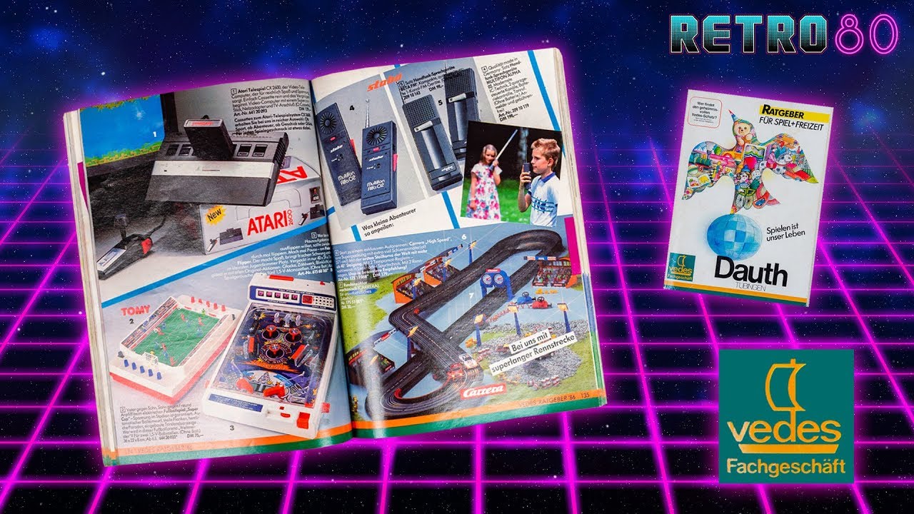 Retro80 #31 📖 Vedes Spiel+Freizeit Katalog 1986