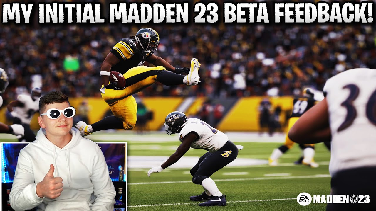 MY INITIAL MADDEN 23 BETA GAMEPLAY THOUGHTS! | MADDEN 23