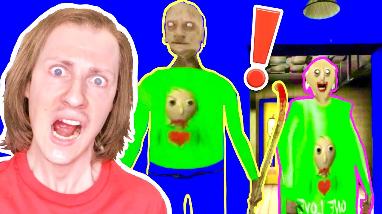 GRANNY 2 : le MOD BALDI’S BASICS des GRANDS-PARENTS PSYCHOPATHES à L’ÉCOLE HORREUR ! Délires de Max