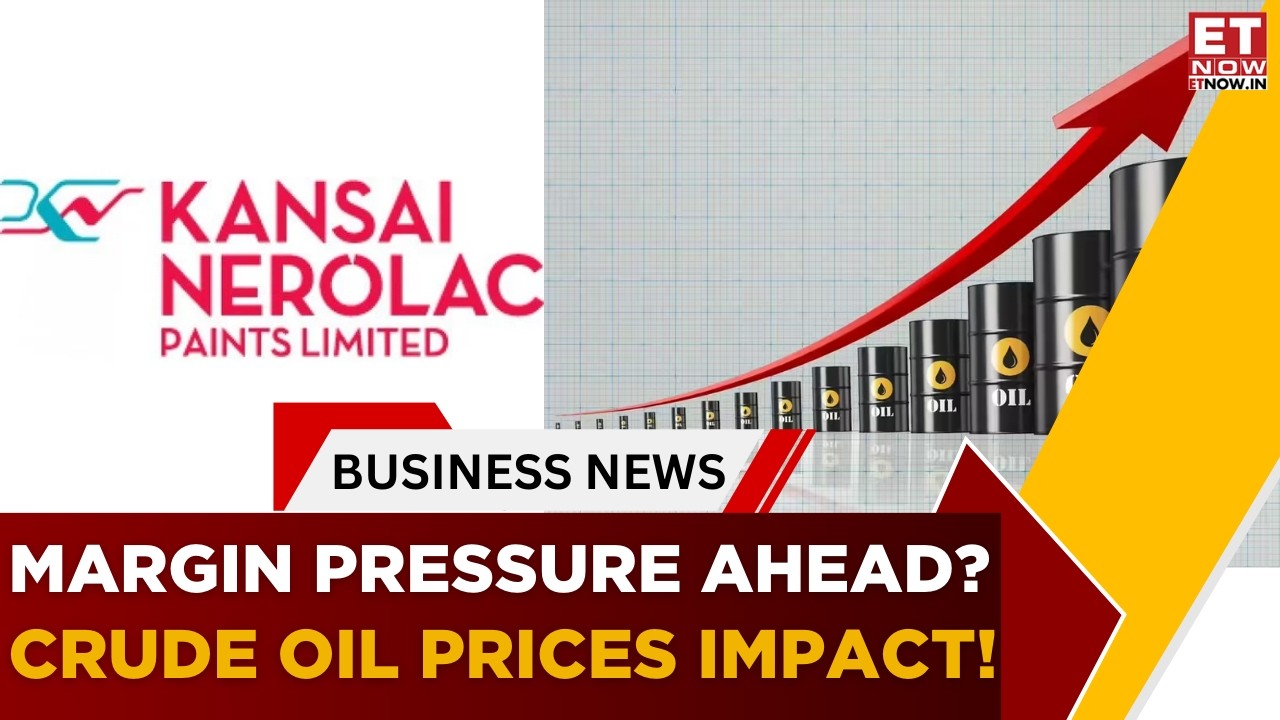 Crude at $80+: Will Paint Prices Rise Soon? | Israel-US Iran War Impact | Business News | ET Now