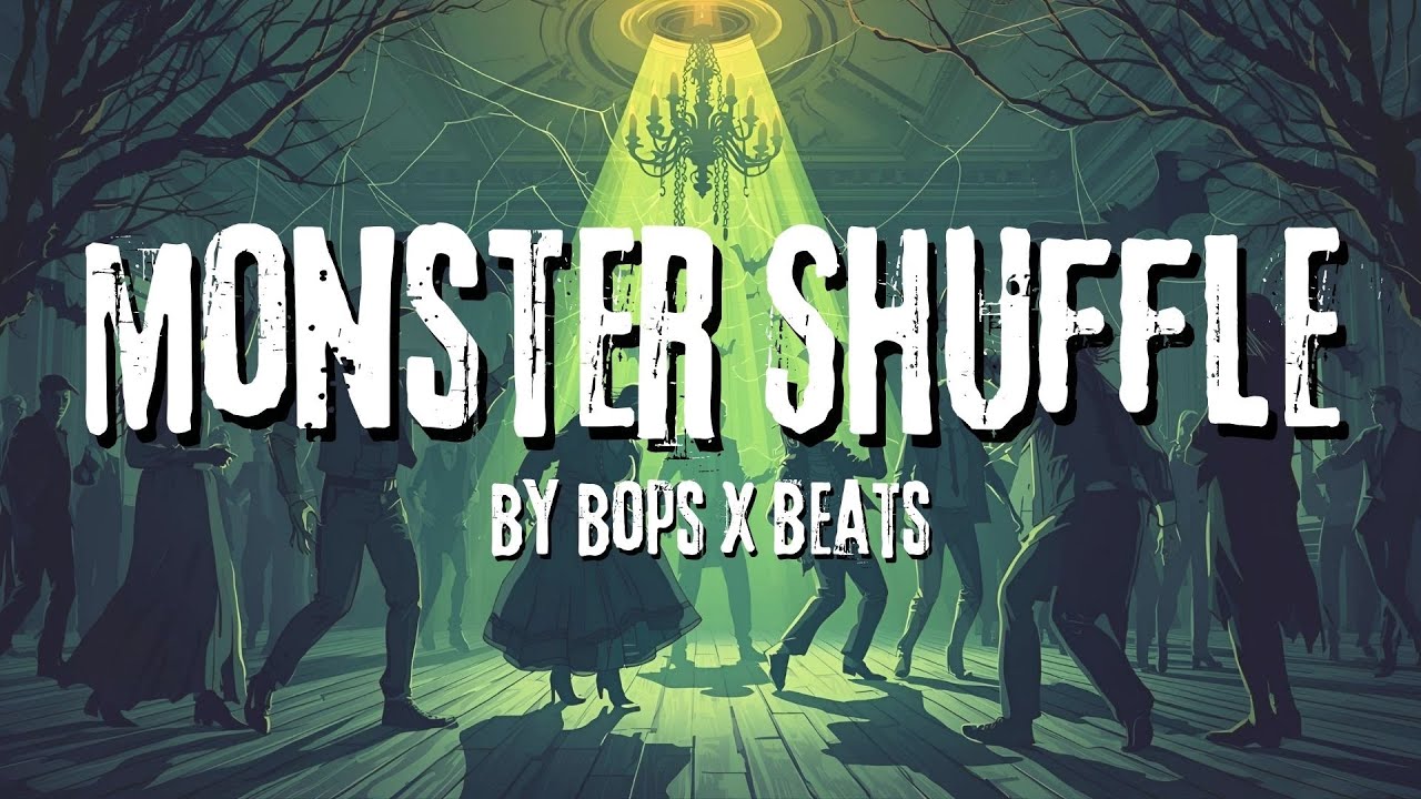 Halloween Song - Monster Shuffle (Lyric Video) Bops X Beats