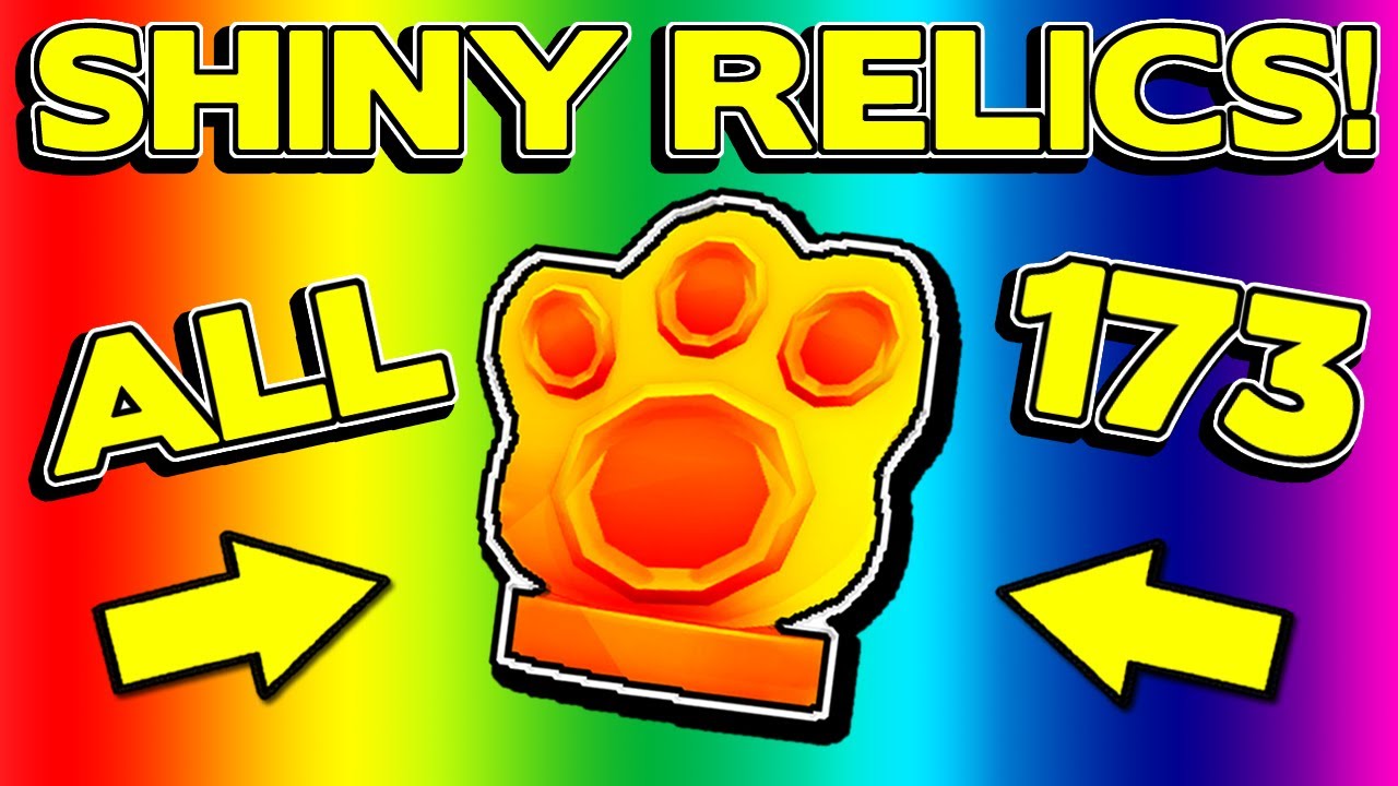 ВСЕ 173 МЕСТА ДЛЯ СВЕРКАЮЩИХ РЕЛИКВИЙ!! || Pet Simulator 99 (PS99) - Roblox