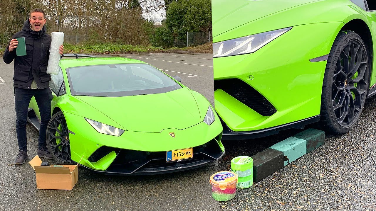 SATISFYING DINGEN OVERRIJDEN MET DE LAMBO!