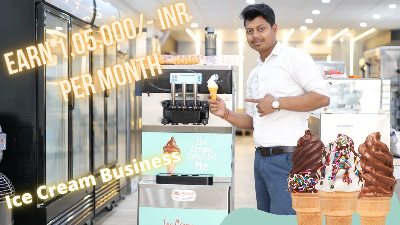 Softy Ice cream machine | Demo (softy machine kaise chalate hain)