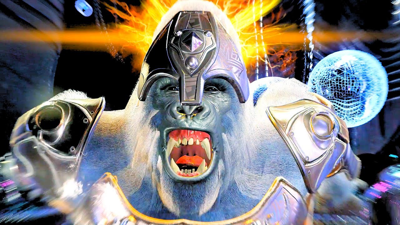 Injustice 2 All DEMON Super Moves on DEMON Gorilla Grodd (No HUD) 4k Ultra HD 2160p