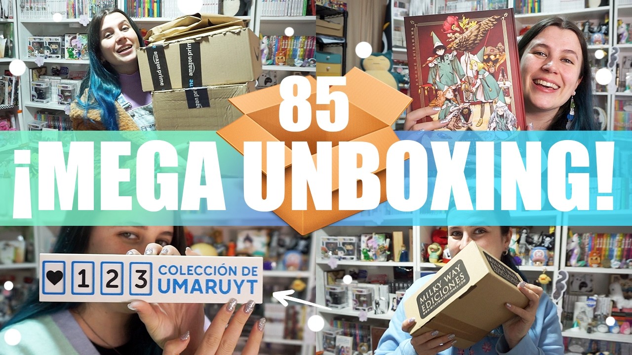 ¡MEGA UNBOXING 85! 📦 Materiales a ARTE, MANGAS nuevos, Colaboraciones y másssss 📦