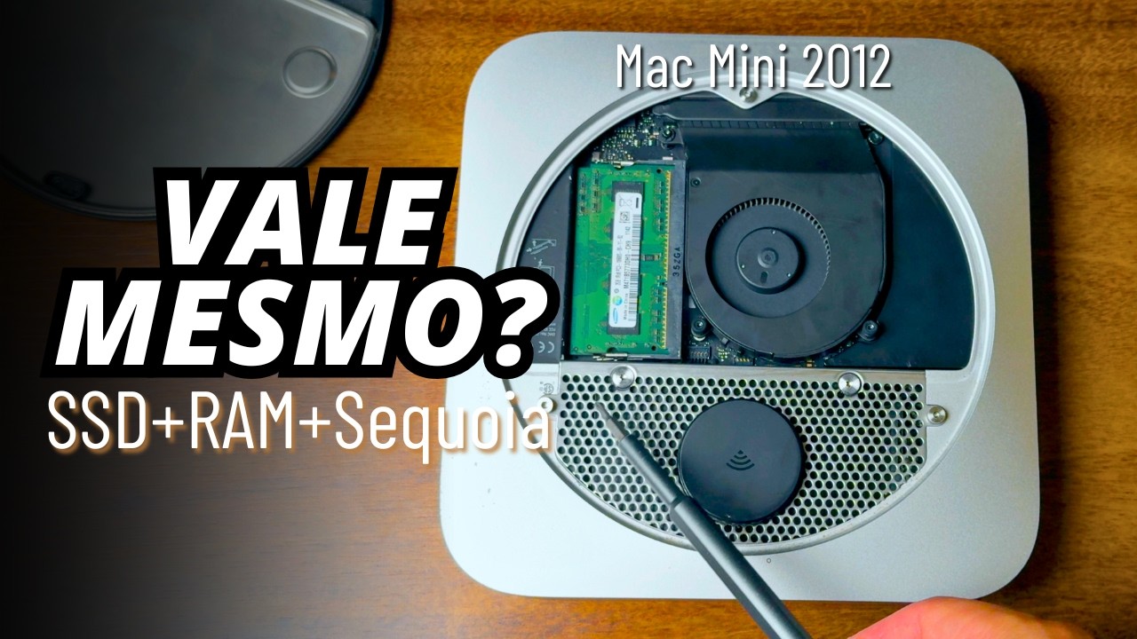 Vale a pena atualizar um Mac mini 2012? SSD, RAM e macOS Sequoia