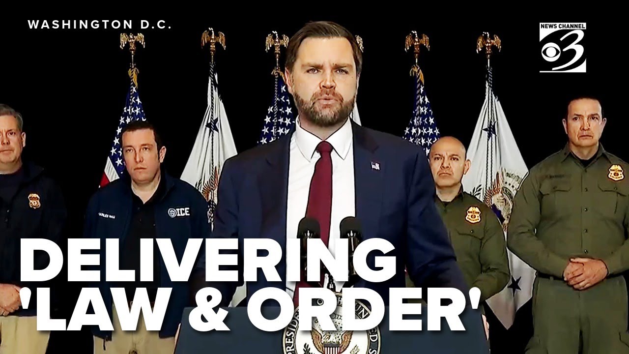 JD Vance visits Minneapolis, delivers 'law and order' speech