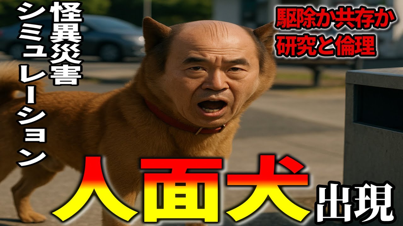 もし“人面犬”が出現したら社会はどう対応するのか【都市伝説】