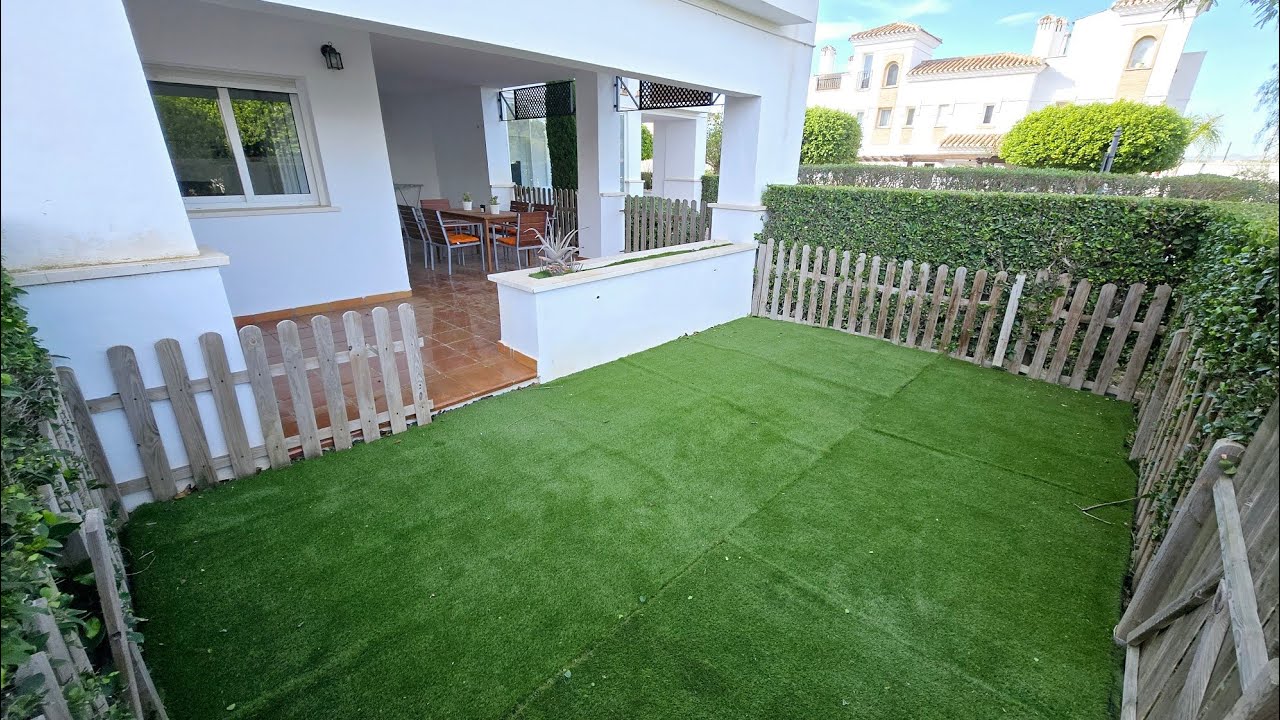 La Torre Golf Resort,  Ground Floor 2 Bed 1 Bath Apartment With Large Terrace and Garden,  119,995€