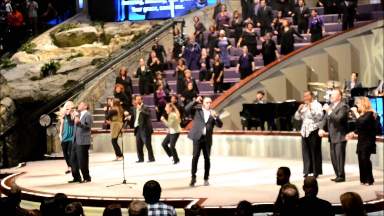 Visitando a Lakewood Church
