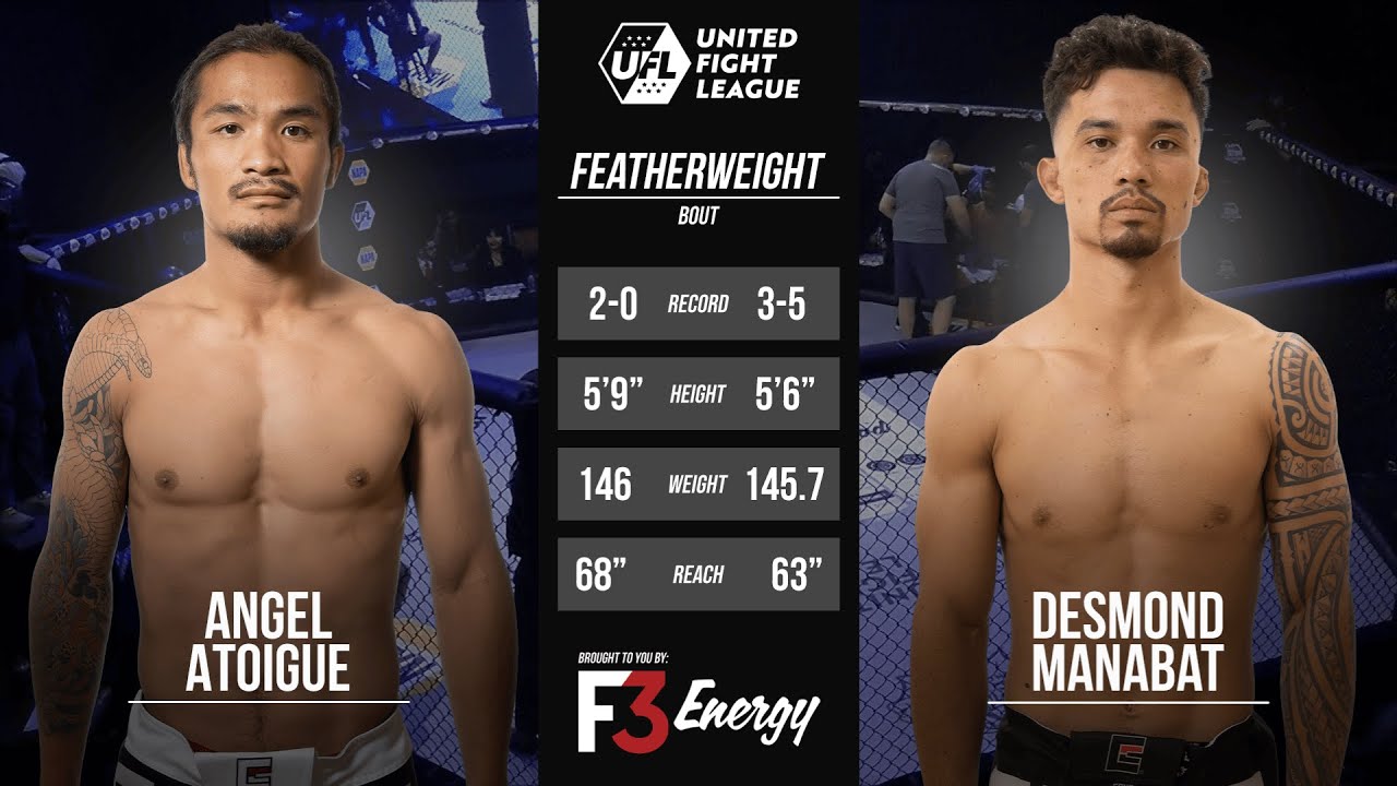 Competitive Featherweight Scrap | Angel Atoigue vs Desmond Manabat | FULL FIGHT | UFL 5