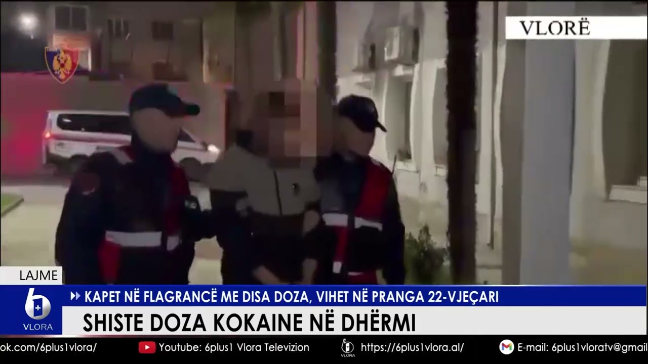 Shiste doza kokaine në Dhërmi. Kapet në flagrancë me disa doza, vihet në pranga 22-vjeçari