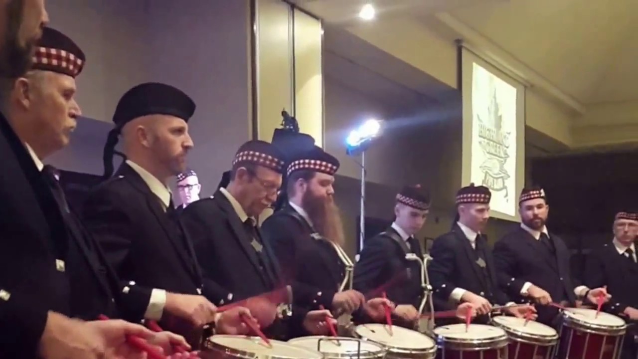 Hallelujah by Leonard Cohen / Highland Creek Pipe Band performance 2017