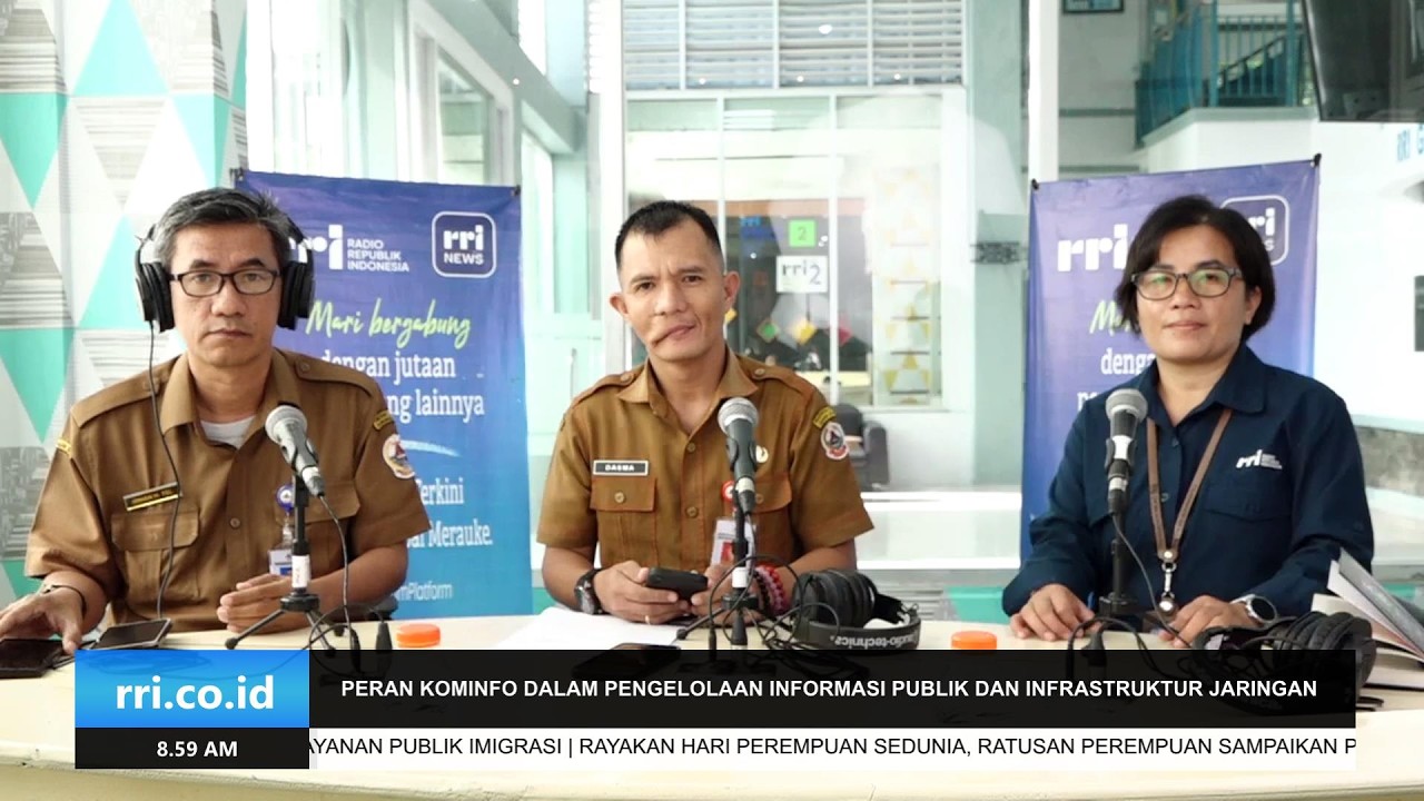 🔴LIVE | PERAN KOMINFO DALAM PENGELOLAAN INFORMASI PUBLIK DAN INFRASTRUKTUR JARINGAN