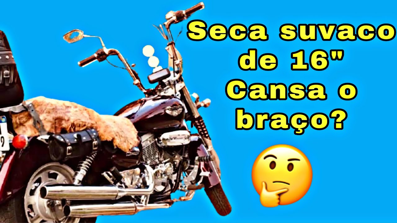 Mirage 250 com Seca Suvaco de 16 polegadas. Instalando um Ape Hanger na Mirage 250. [DDB Cap. 25]
