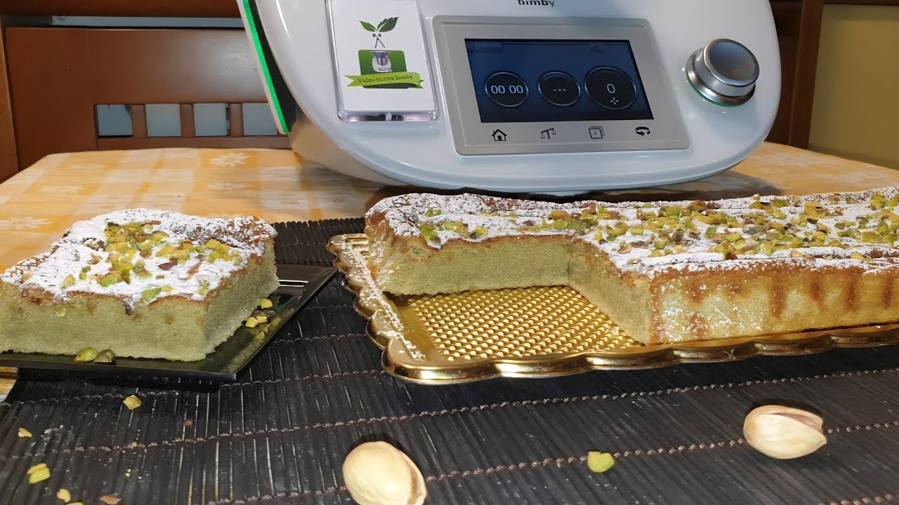 Torta tenerina al pistacchio per bimby TM7 TM6 TM5 TM31