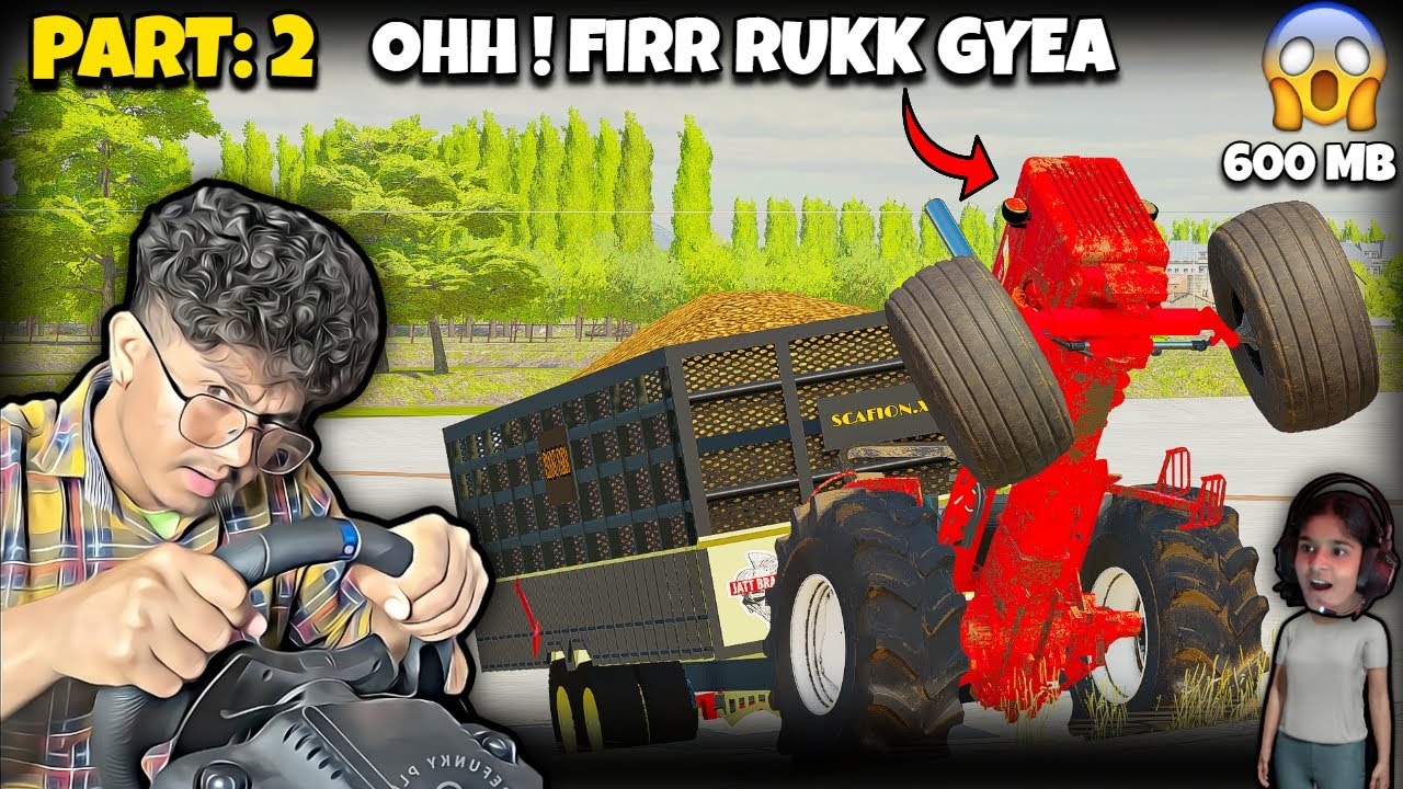 RUKK GYEA !! PREETSTUNTMAN - Farming simulator 25