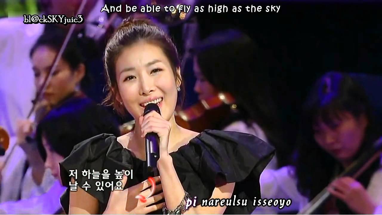 Davichi - A Goose's Dream LIVE [eng sub+kara roman]