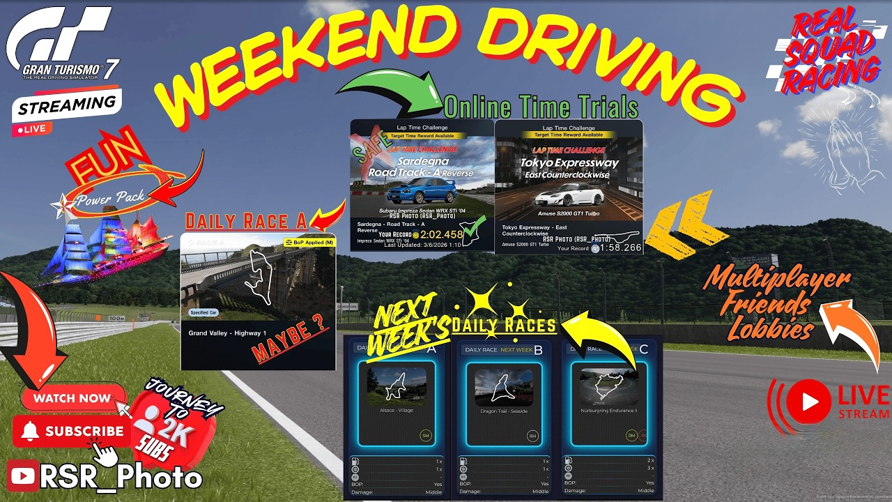 GT7 Gran Turismo 7 Vert Time Trial PROGRESS, Going for GOLD! Should I do Daily Race A Quali-Lap?