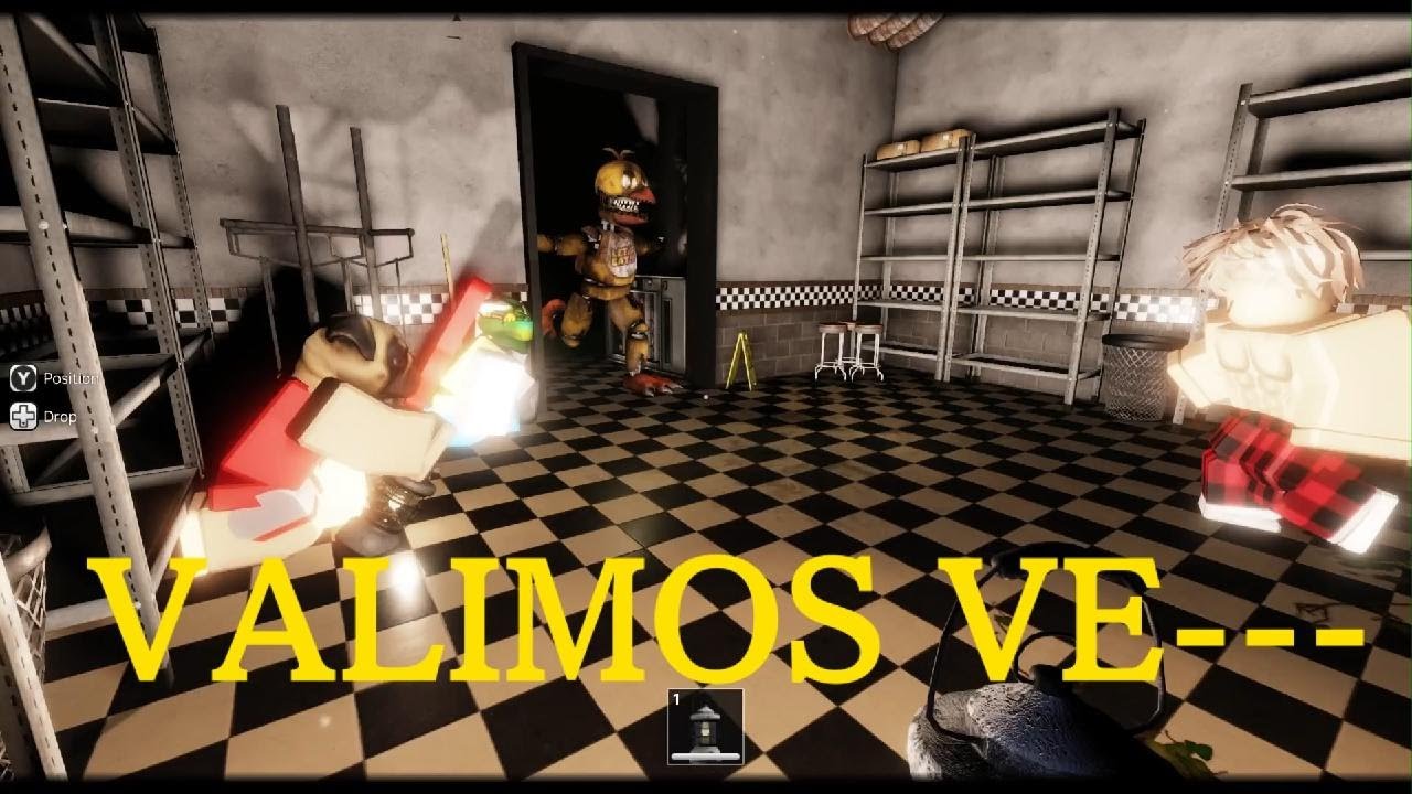 Jugando FNAF (con amigos) 2