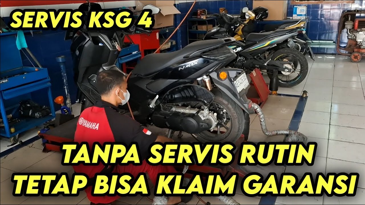 Servis Gratis 4 NMAX NEO 🔥 Bisa klaim garansi walaupun tanpa servis Rutin