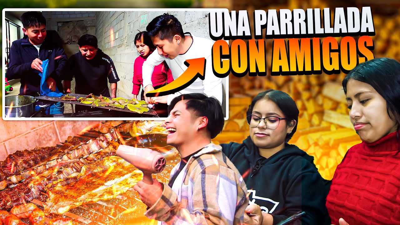 PARRILLADA, RISAS Y CAOS | Rommel Racp Ft. Elvia Maji