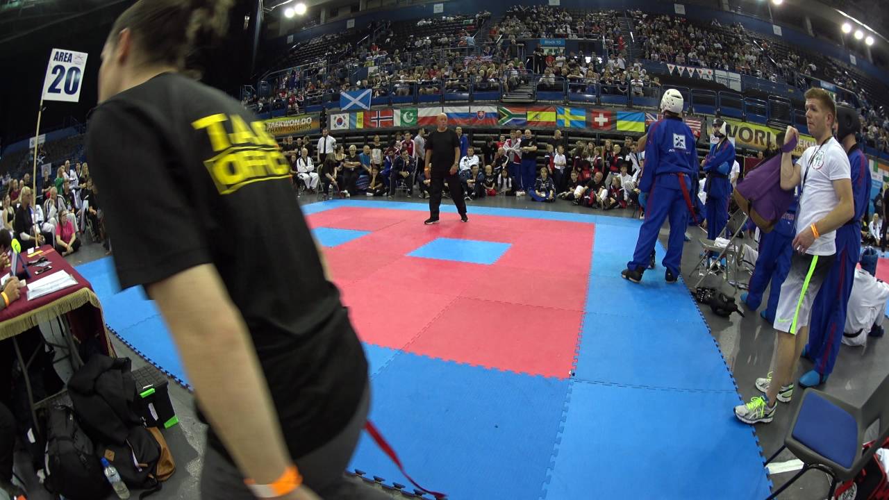 2016 Taekwondo International World Championships Brian Reardon vs Juan Knoppel