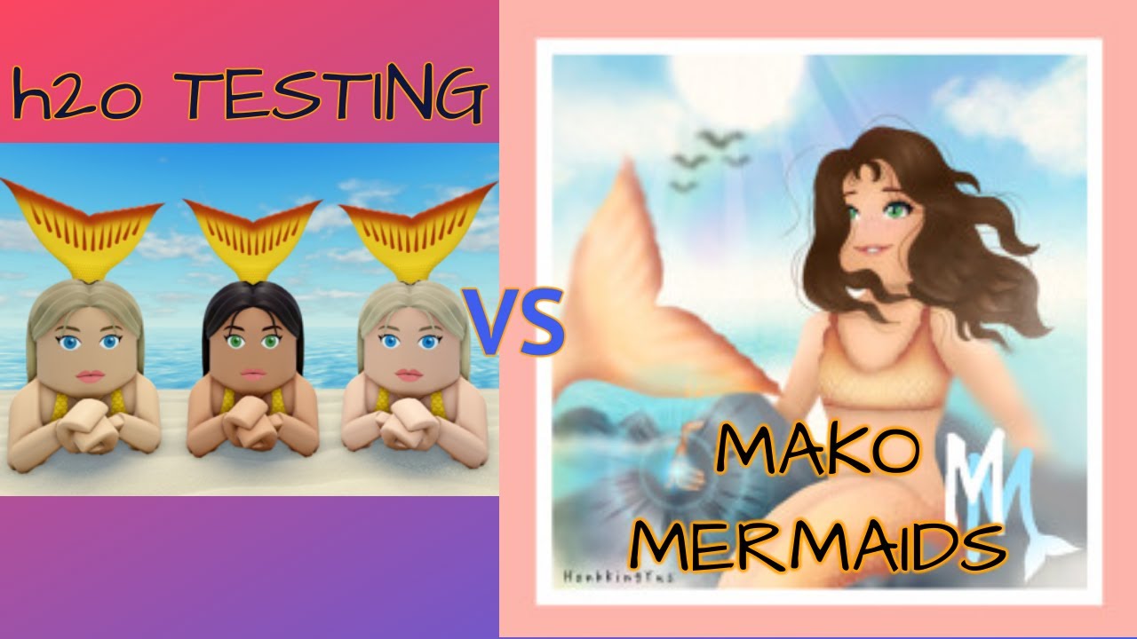 H2O TESTING V.S MAKO MERMAIDS l ROBLOX l PLAY WITH IVY