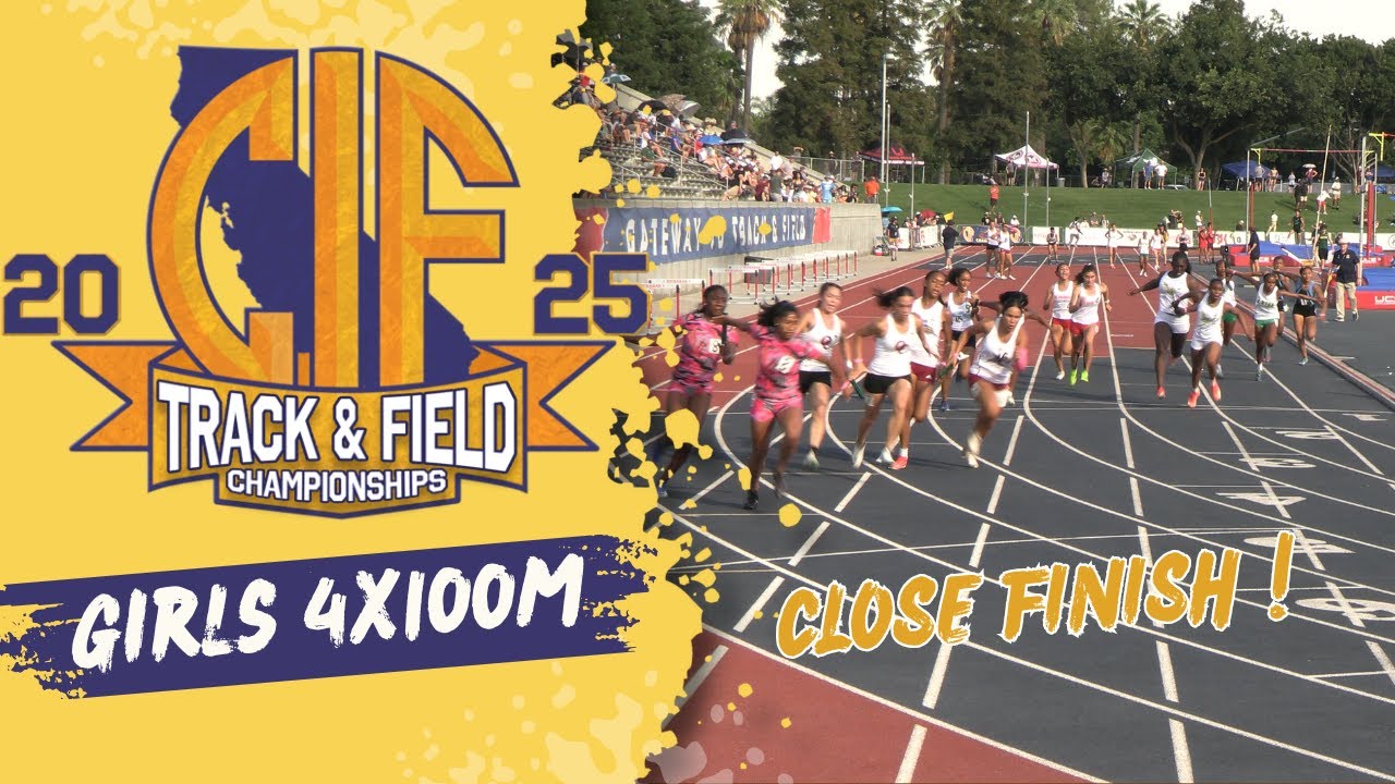 2025 TF - CIF State Meet - Girls 4x100M Relay Championship