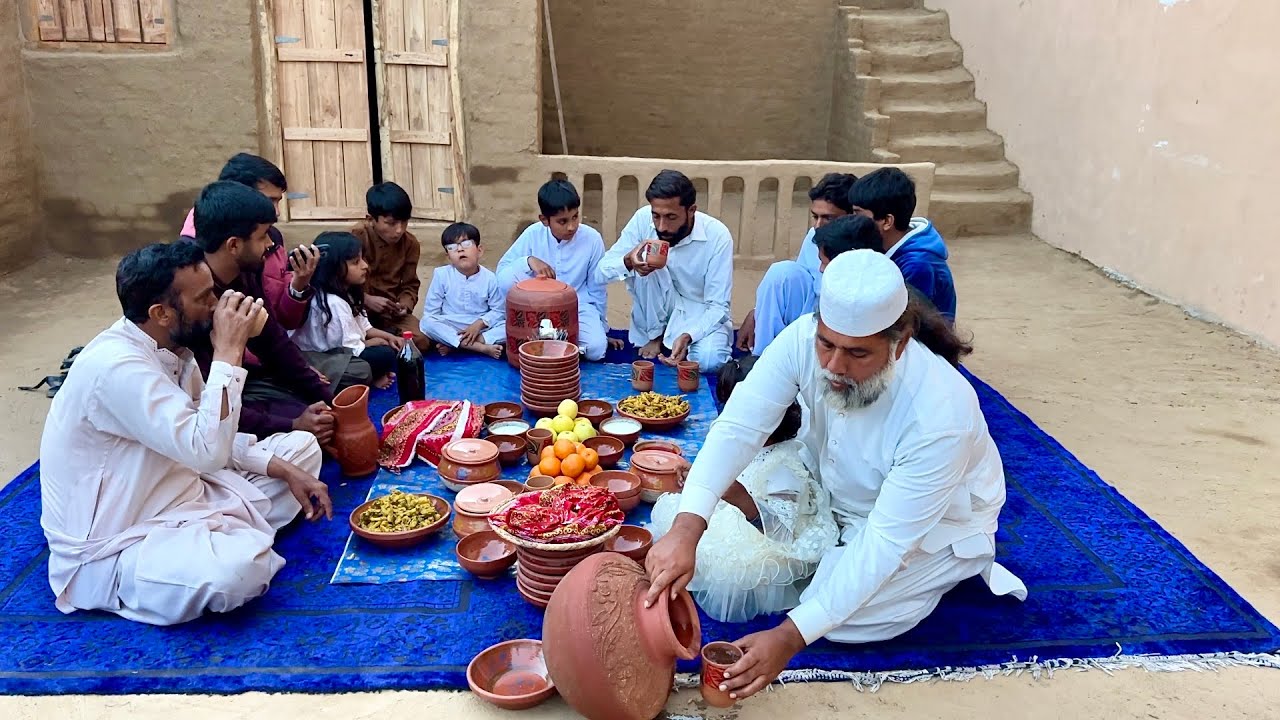 Iftari In New Mud Kitchen Zohaib Pendu And Family Iftar Party | Mubarak Ali Tour And Taste 