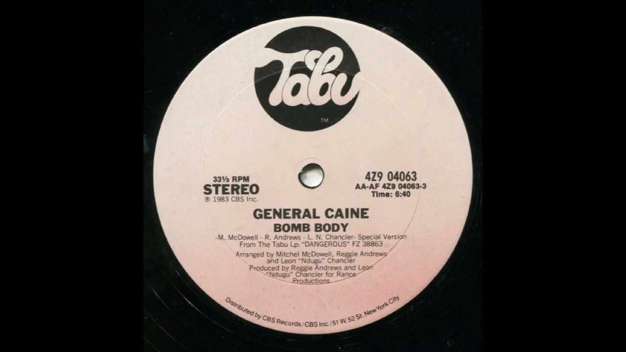 GENERAL CAINE  - bomb body