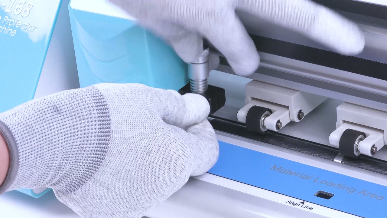 tuoli TL168 Screen Protector Cutting Machine Unboxing & Test Drive