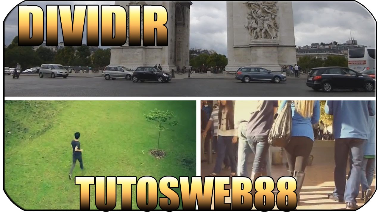 Efecto Pantalla dividida Sony vegas tutorial 