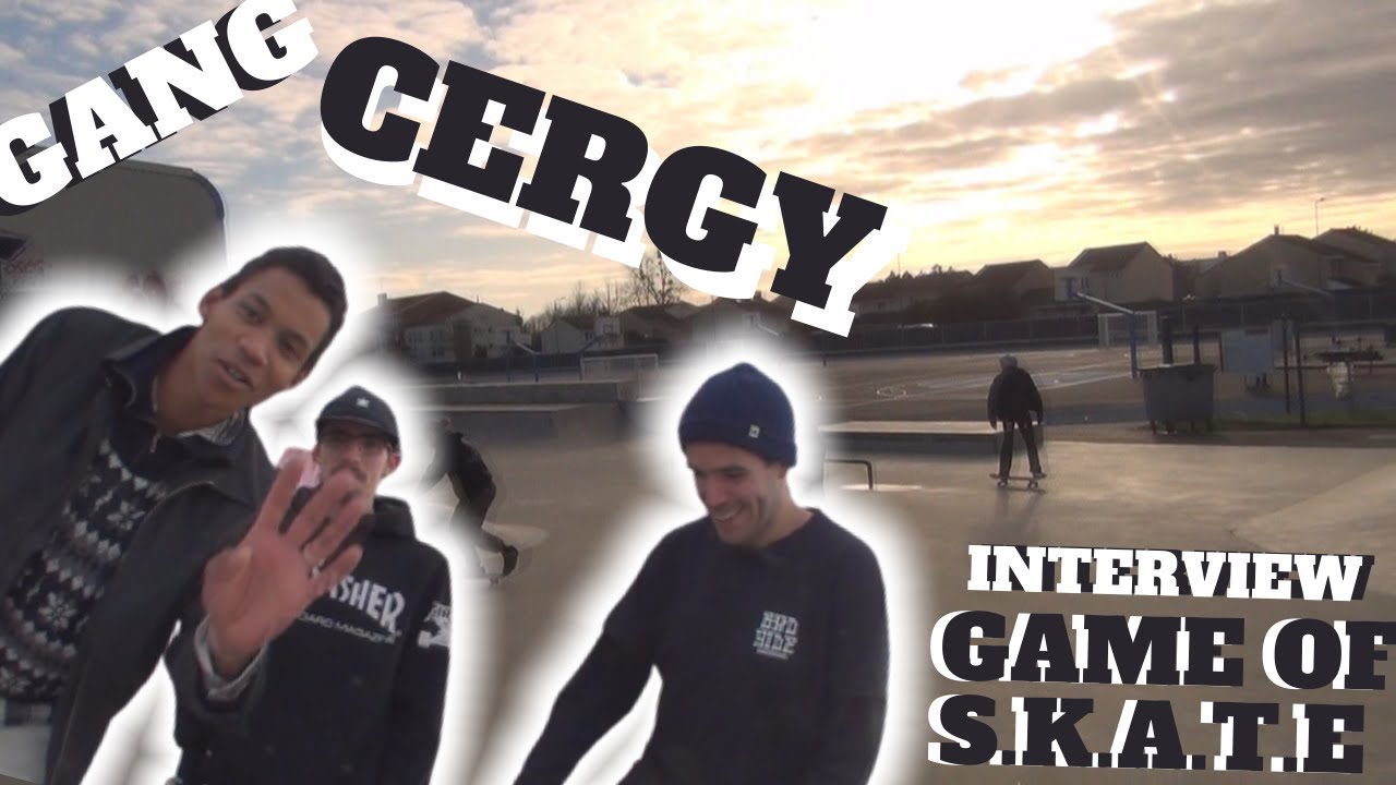 DECOUVERTE DU SKATEPARK DE CERGY (ça devient intense !) |LCR|