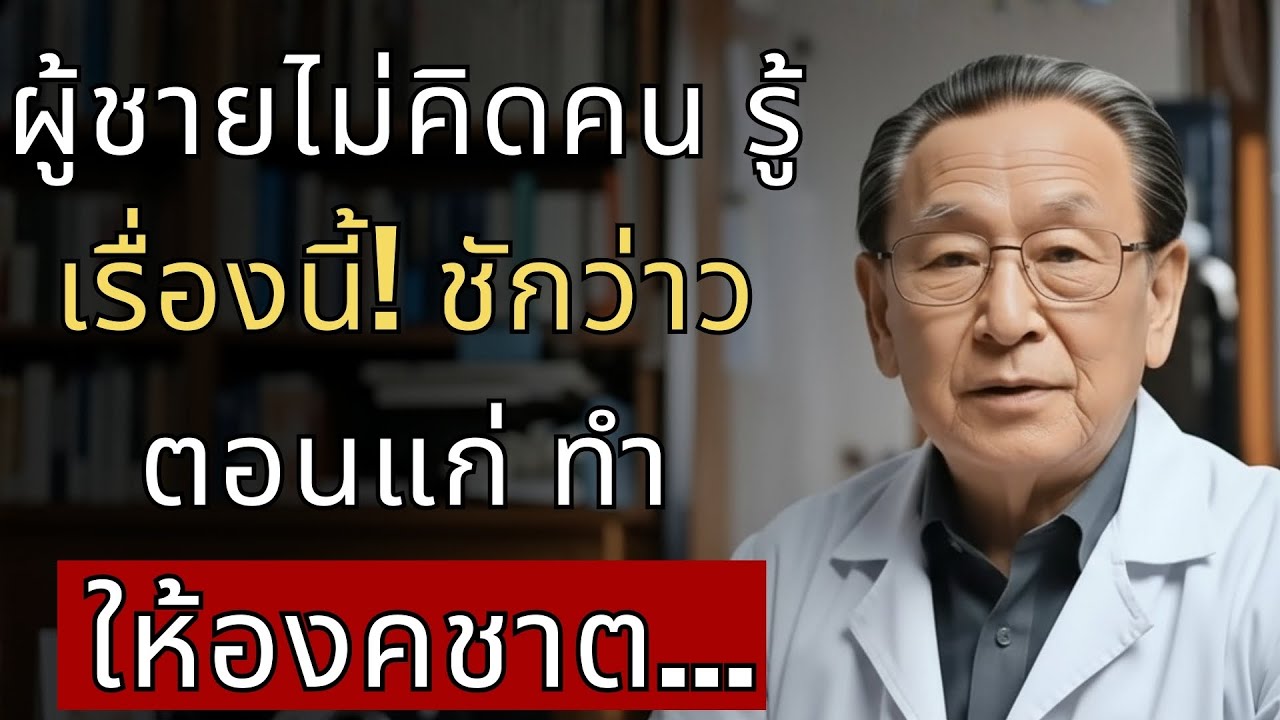 ผู้ชายอายุ 60+ ที่ชักว่าว ต้องระวัง 5 อันตรายนี้! แพทย์เตือนด่วน...