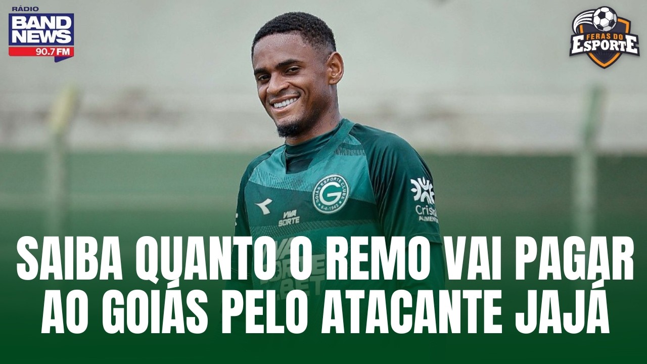 Jajá viaja para Belém, e fecha com o Remo. Veja quanto o Goiás vai receber pelo negócio!