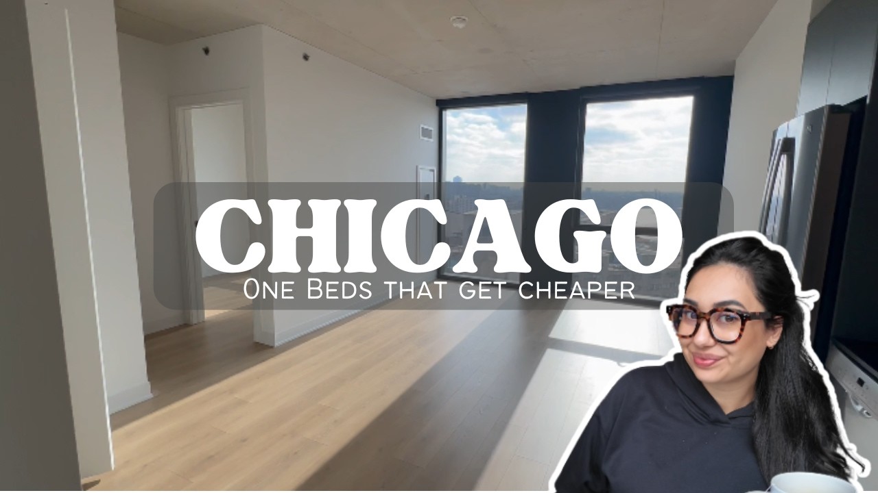 CHICAGO APT HUNTING | One Beds but they get lower priced as we go (w/ prices $$$)