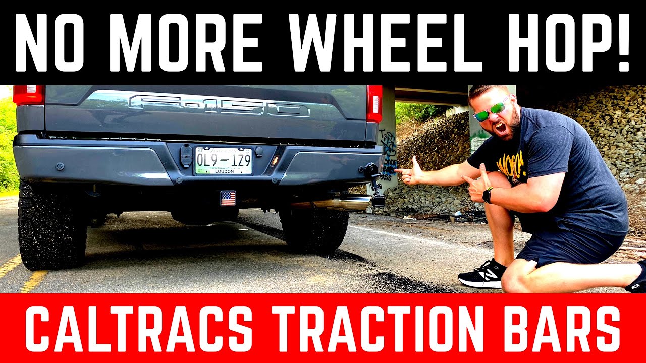 🐇 Stopping Wheel Hop with Caltracs Traction Bars on Supercharged F150