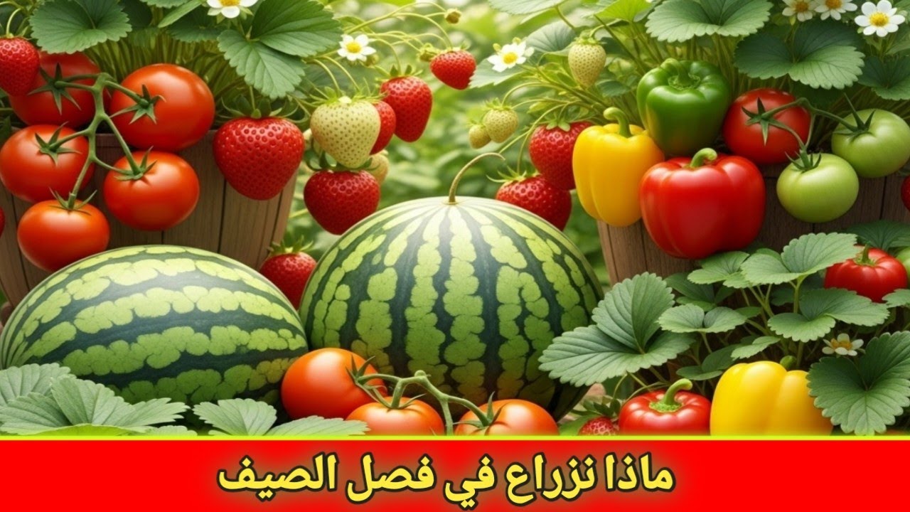 ماذا نزرع في فصل الصيف: 🌱✨ 10 نباتات لا تفوت زراعتها في الصيف(لا تحتاج خبرة)