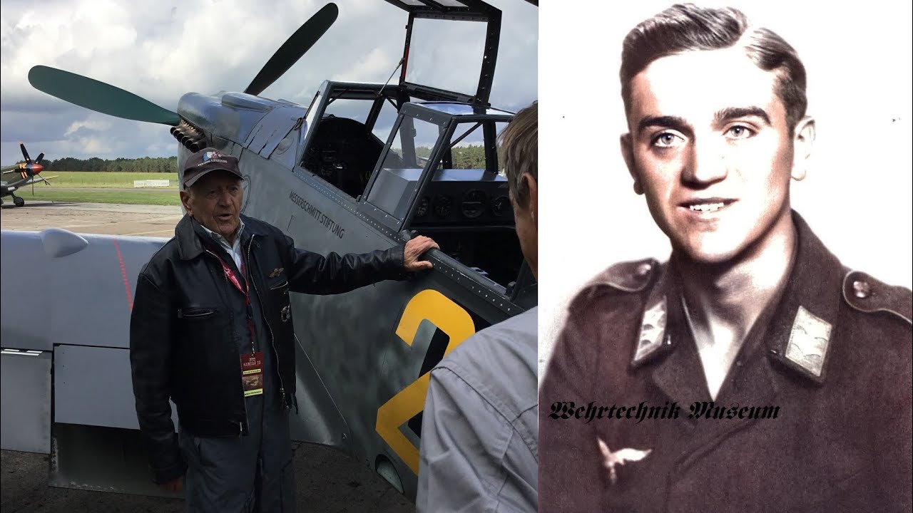 Ein Deutscher Jagdflieger fliegt nach 74 Jahren nochmal die Messerschmitt Bf 109