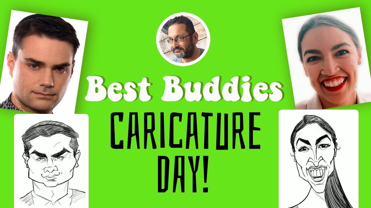 How to draw A Caricature by finding the 