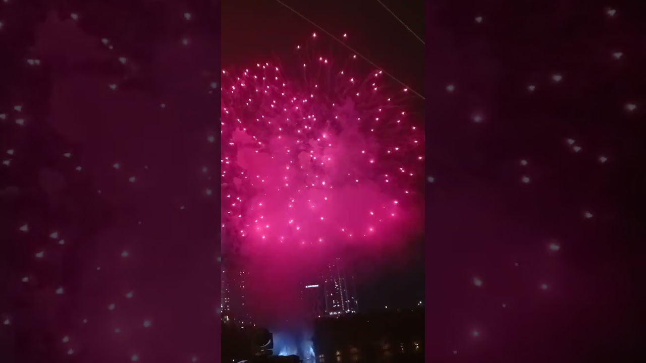 Firework in Thai pun yap, Sunway Malaysia