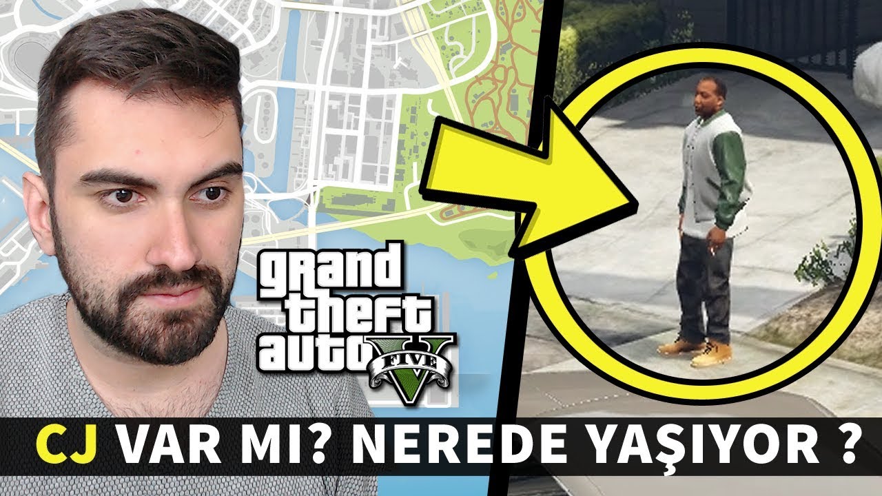 GTA 5 DE CJ VAR MI ? NEREDE YAŞIYOR ? BÜYÜK GİZEM