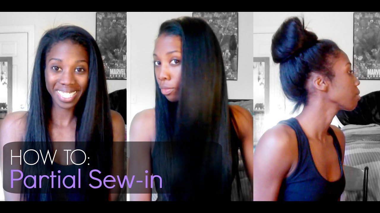 How To | Partial Sew-in - Outre Velvet Brazilian Remi Yaki