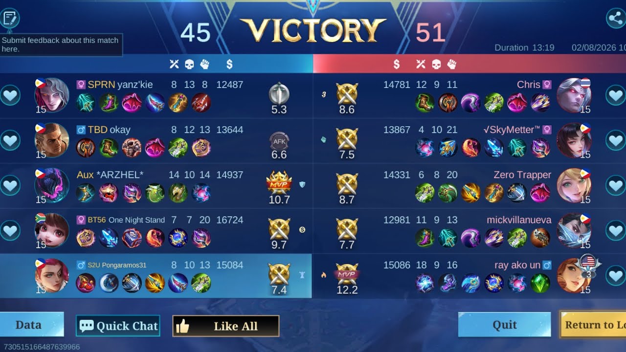 MISS KO NA MAGLARO ULIT HAHAHA (LESLEY IN BRAWL) VICTORY ✨⚔️ 02-08-2026